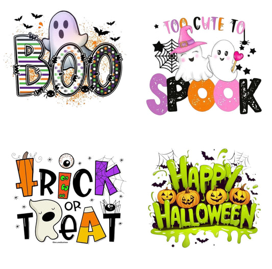 #148 Trick or Treat Transfer  Sheet