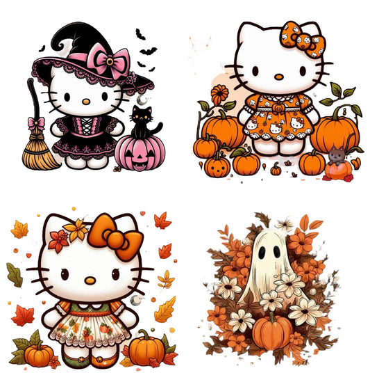 #154 HK Pumpkin Fall Transfer  Sheet