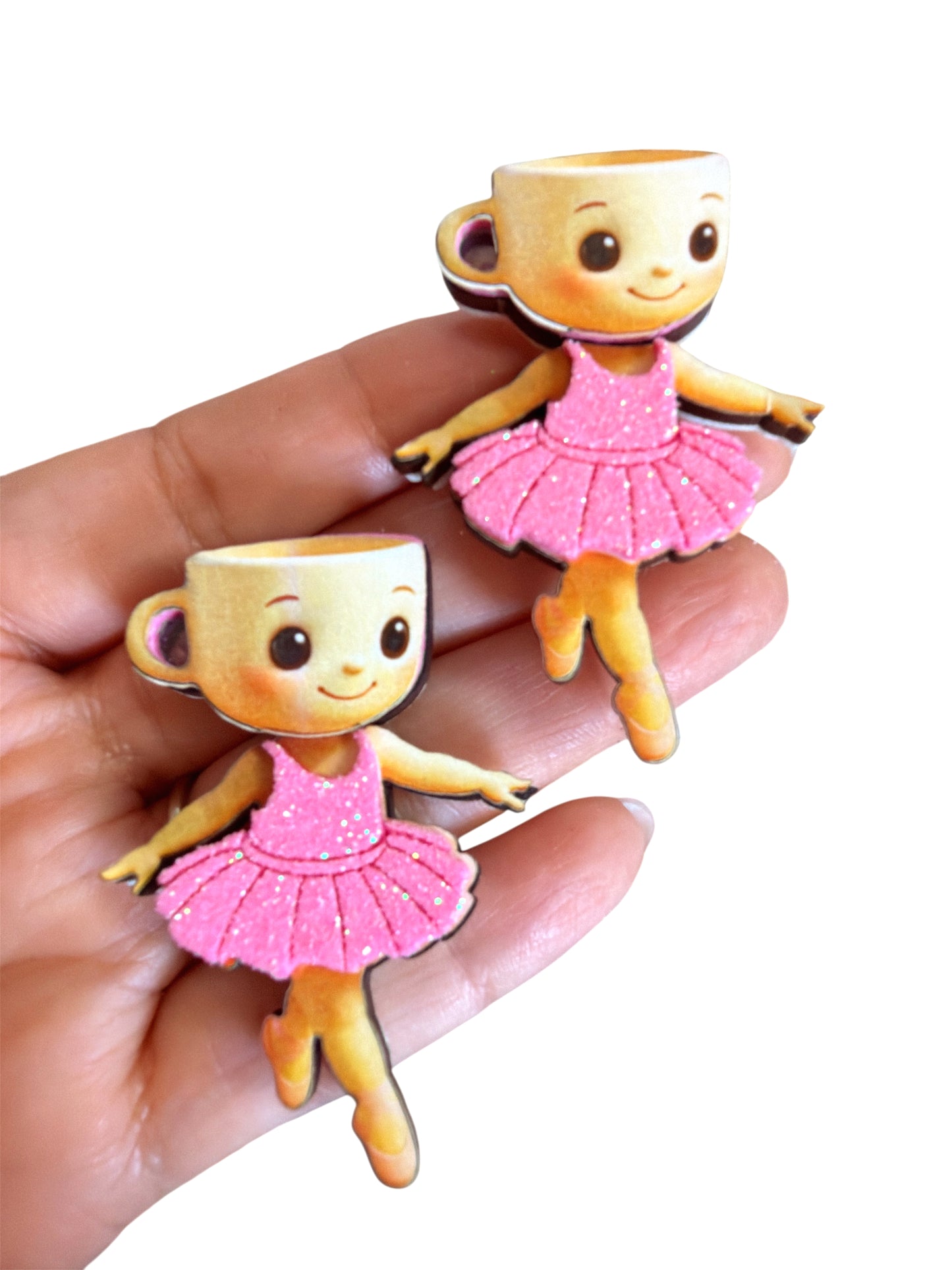 2 Mini Kid Ballerina Cappuccino 4.5cm