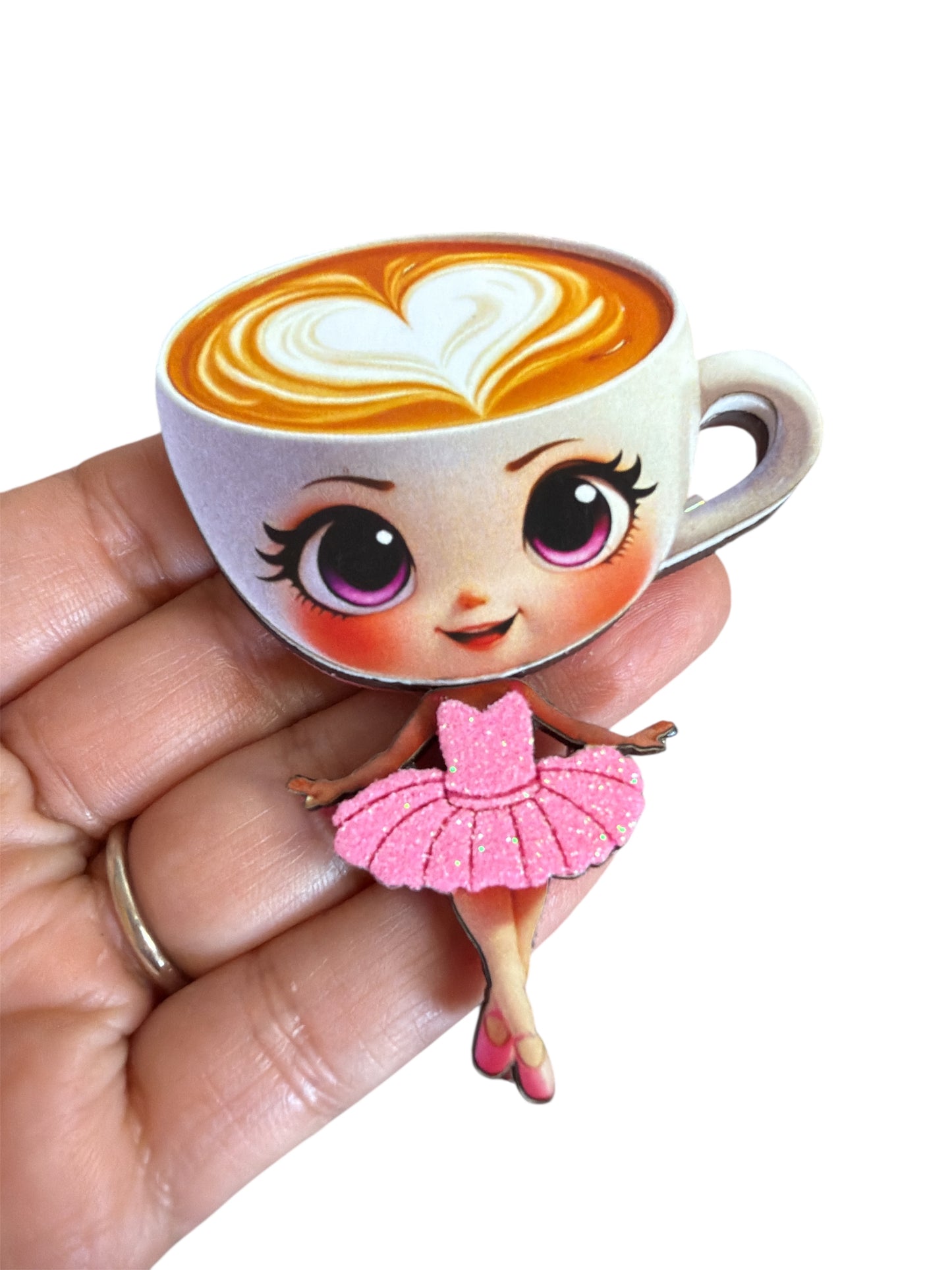 1-Jumbo Ballerina Cappuccino 7cm