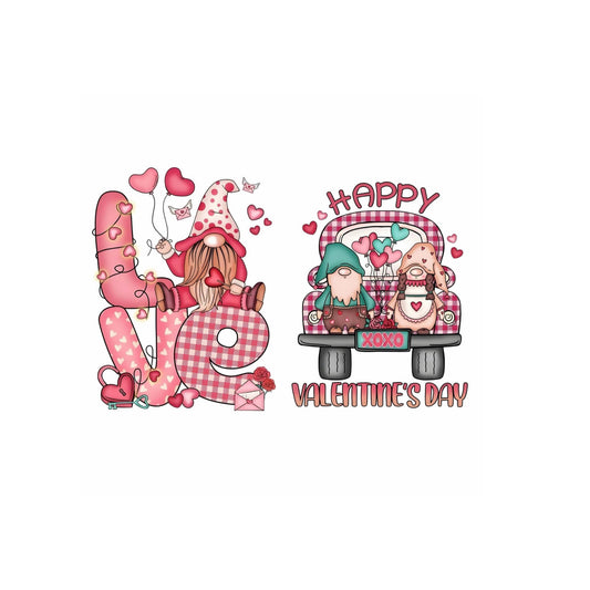 Transfer #215 Gnome Love Valentine