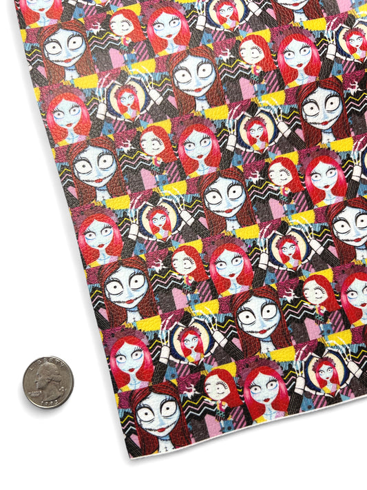 30x 34 Sally Eyes Halloween Vinyl Litchi