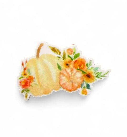 5cm Planar Flowers Pumpkin
