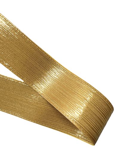 Soft Fabric Ribbon Deluxe Lined Texture 1 yard