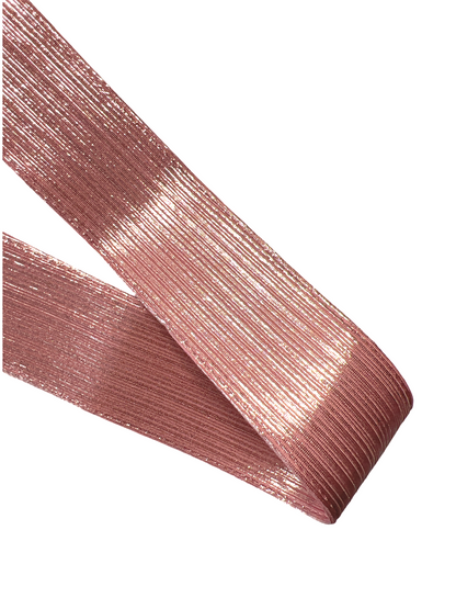 Soft Fabric Ribbon Deluxe Lined Texture 1 yard