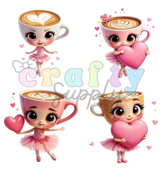 Transfer #243 Ballerina Cappuccino