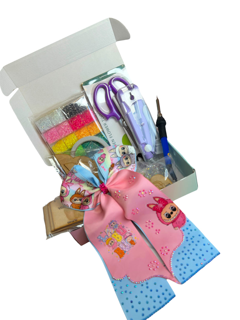 Complete Kit Cheer Bows Designs(bow NOT included)