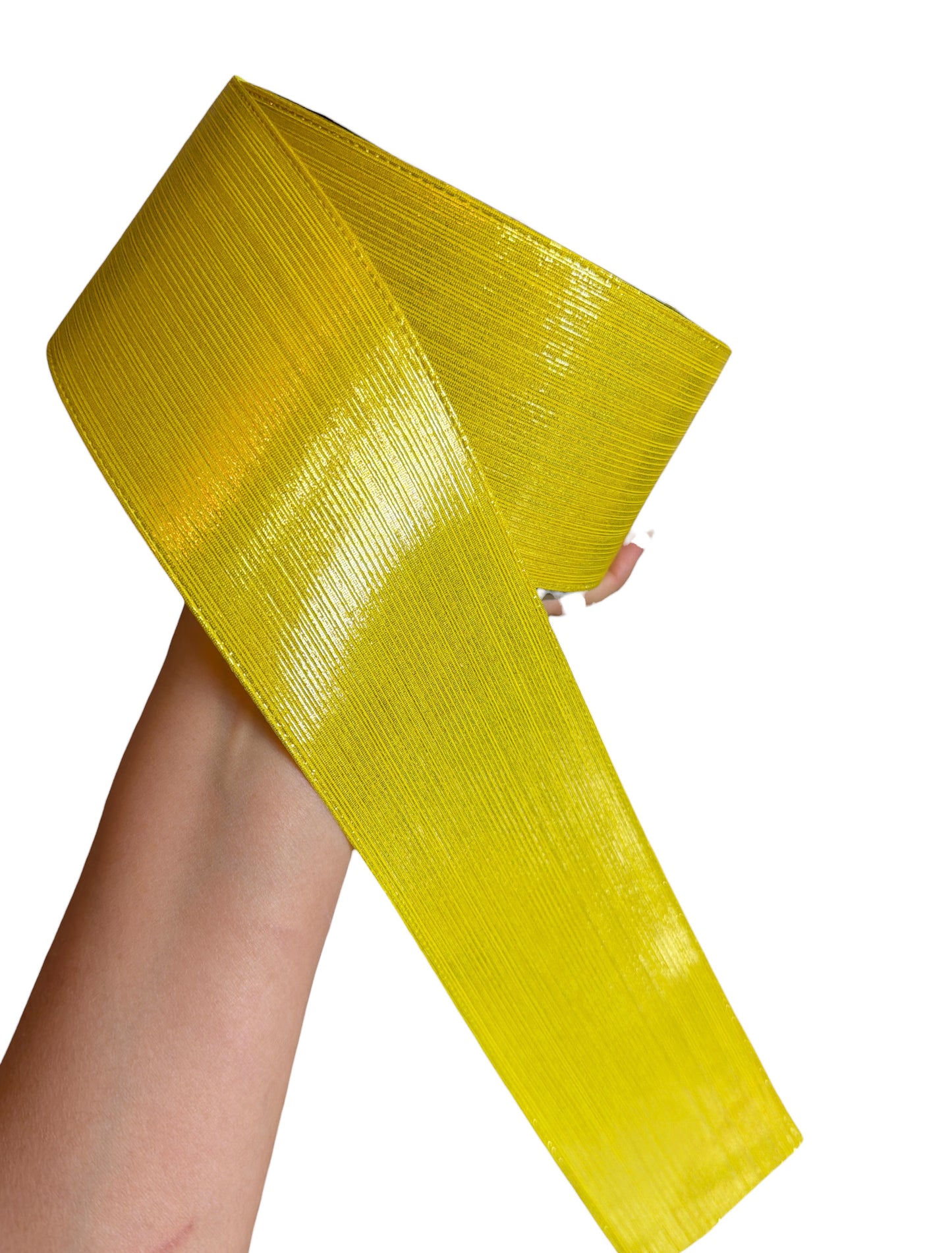 Soft Fabric Ribbon Deluxe Lined Texture 1 yard