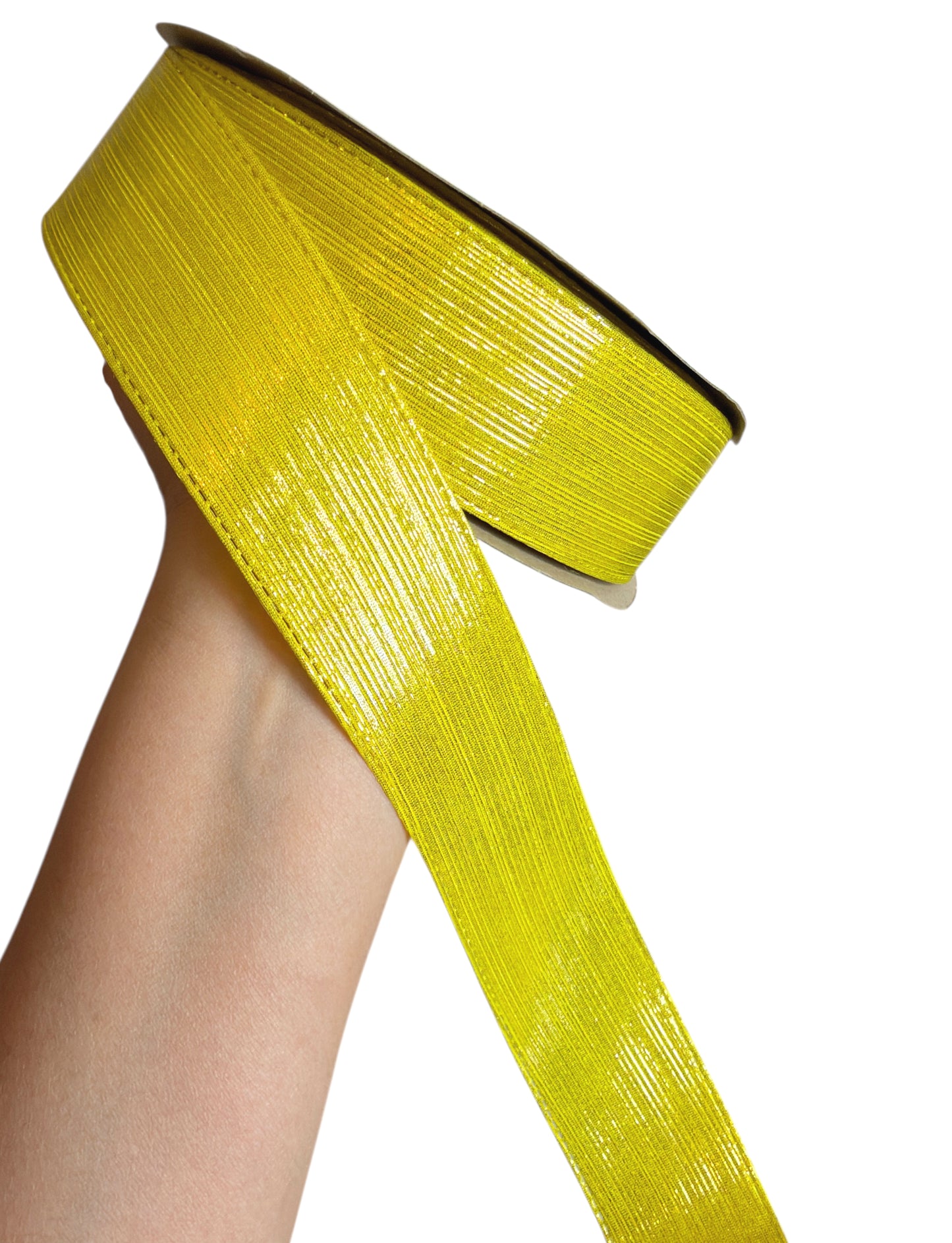 Soft Fabric Ribbon Deluxe Lined Texture 1 yard