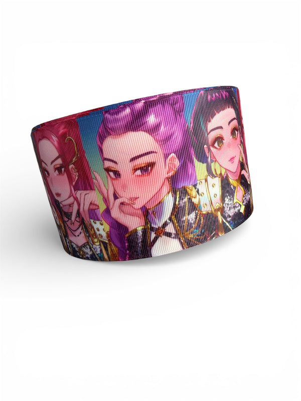 7.5cm Huntrix  Trio Ribbon 1 yard