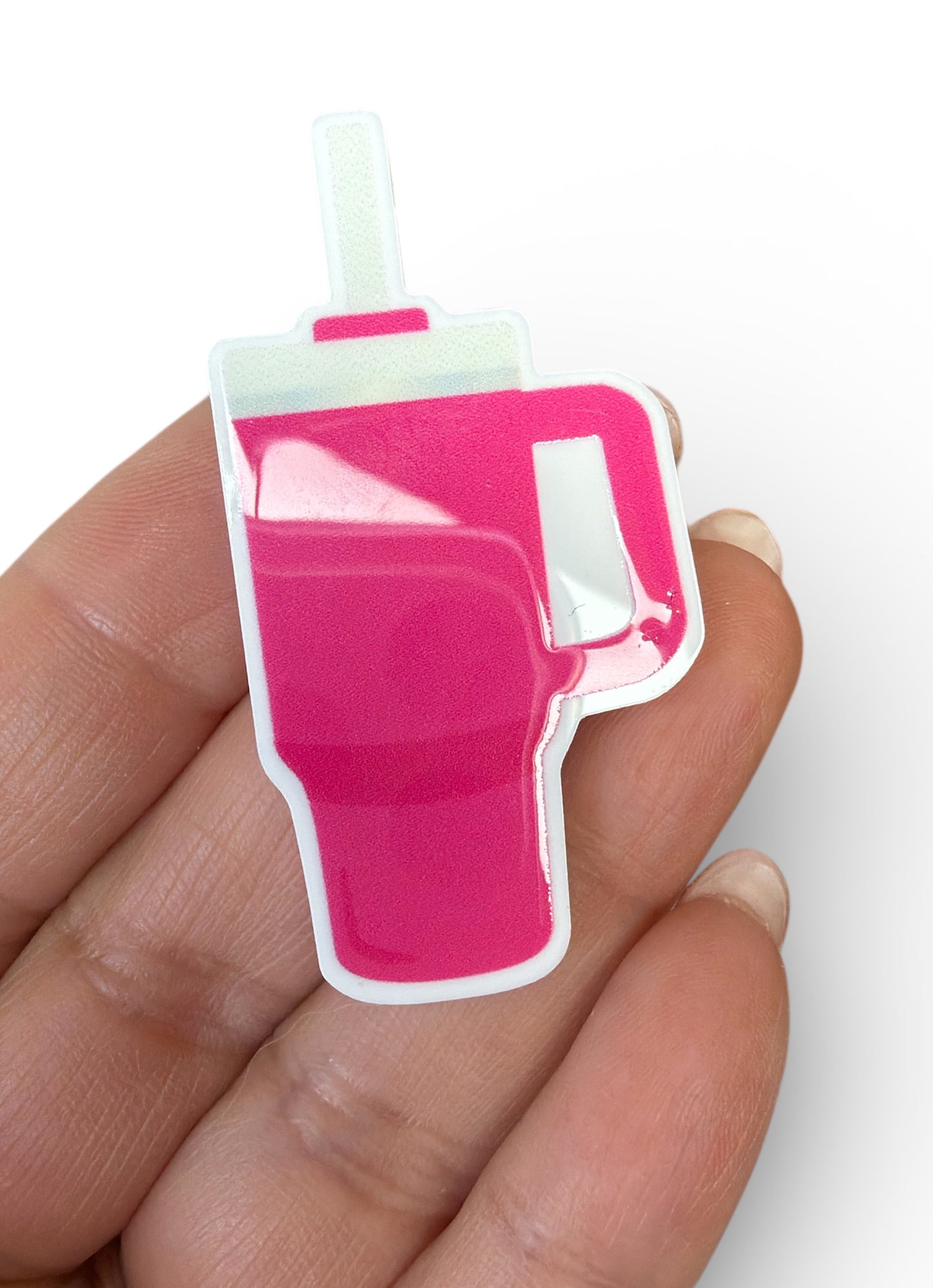 1-5cm Pink Tumbler Planar Resin