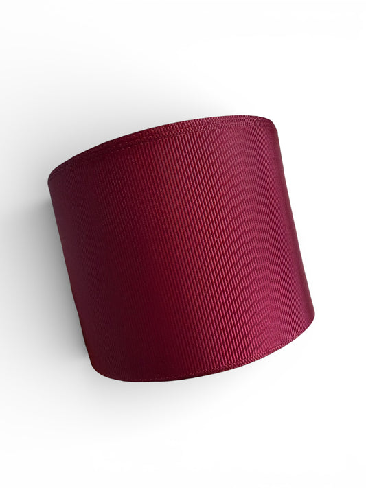1 yard 7.5cm Burgundy Grosgrain