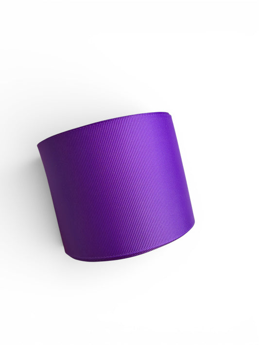 1 yard 7.5cm Purple Grosgrain