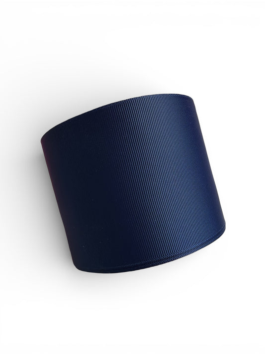 1 yard 7.5cm Navy Blue Grosgrain