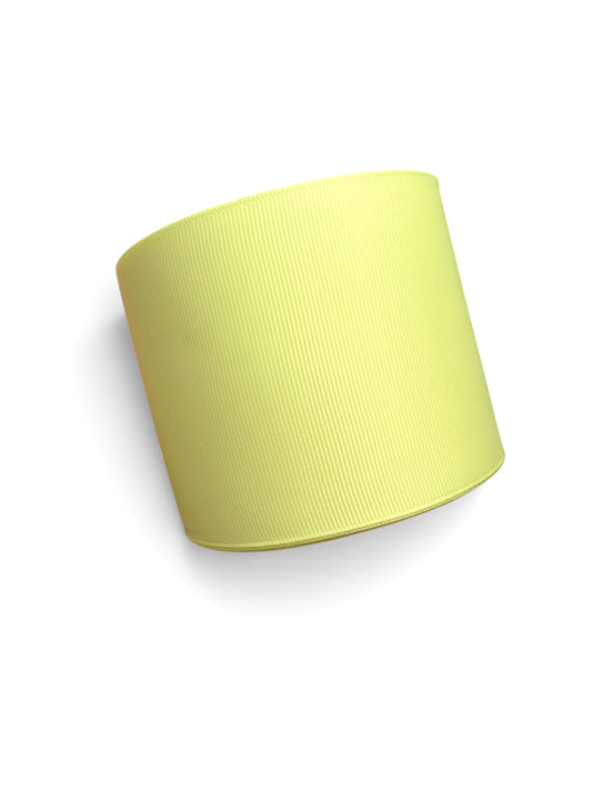 1 yard 7.5cm Light Yellow Grosgrain