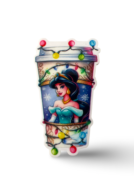 5cm Planar Resin Jasmin  Christmas Lights