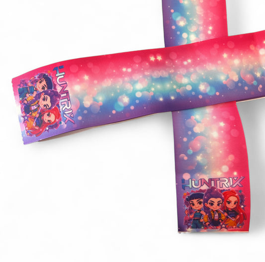 7.5cm/3inch Ribbon Huntrix 1 Strip
