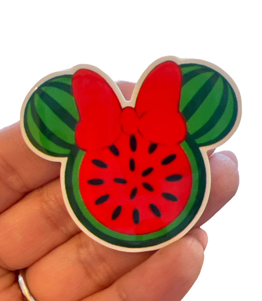 5cm Planar Resin Watermelon Ears