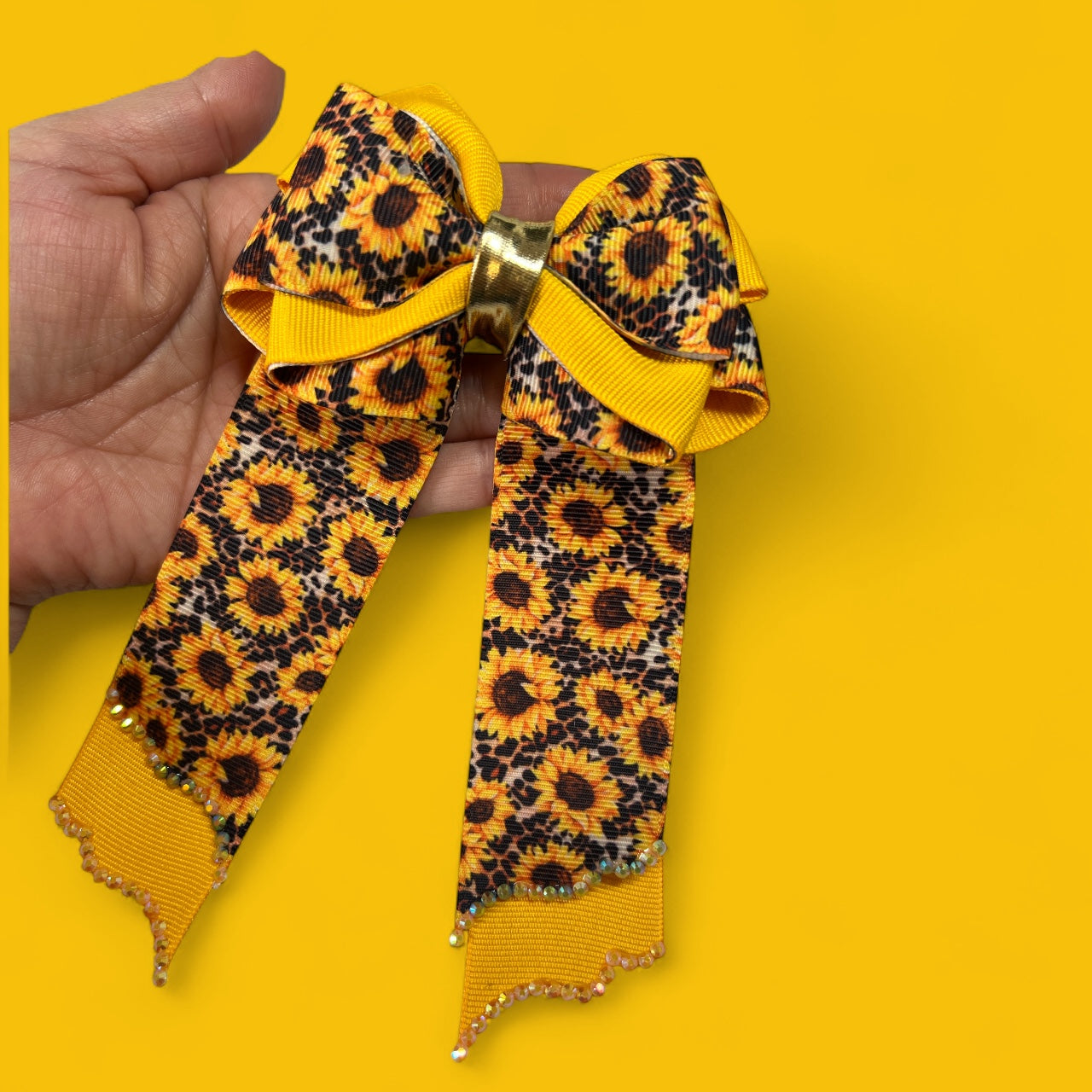 Mini Fancy Coletero Sunflowers Mustard