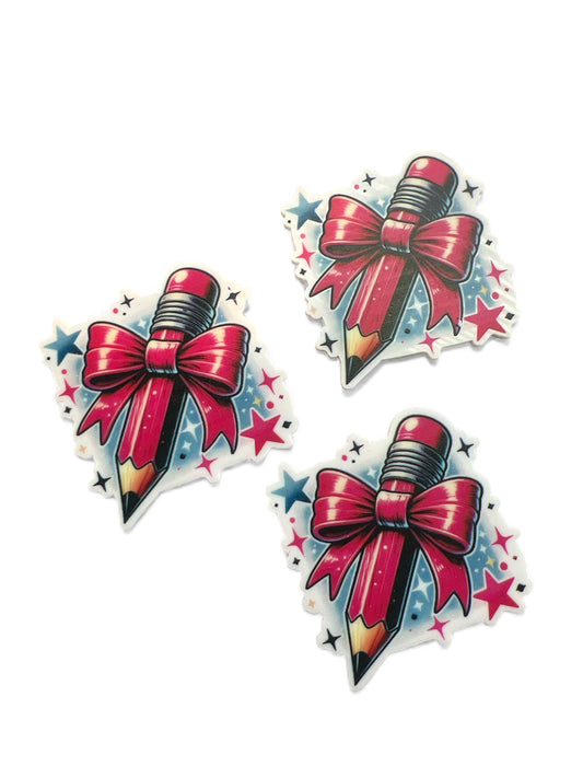 Red Pencil  5cm Planar Resin