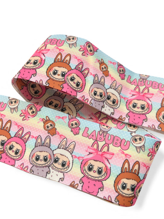 7.5cm  Labubu BestiesRibbon 1 yard