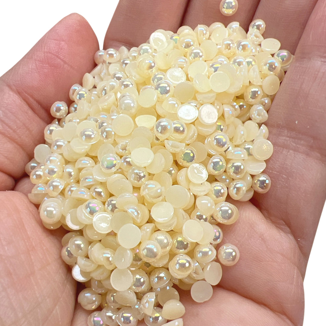 Ivory Acrylic Pearl 1200pcs