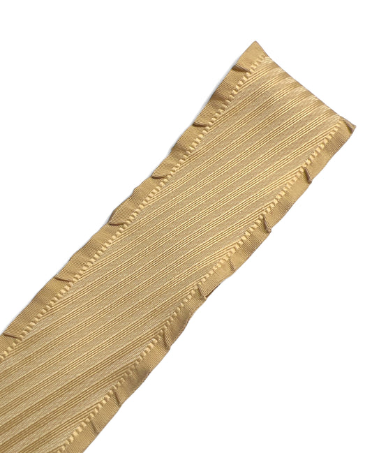 Cinta con bordes ondulados Khani de 3,8 cm/1,5 pulgadas, 1 yarda, Orillas Olan