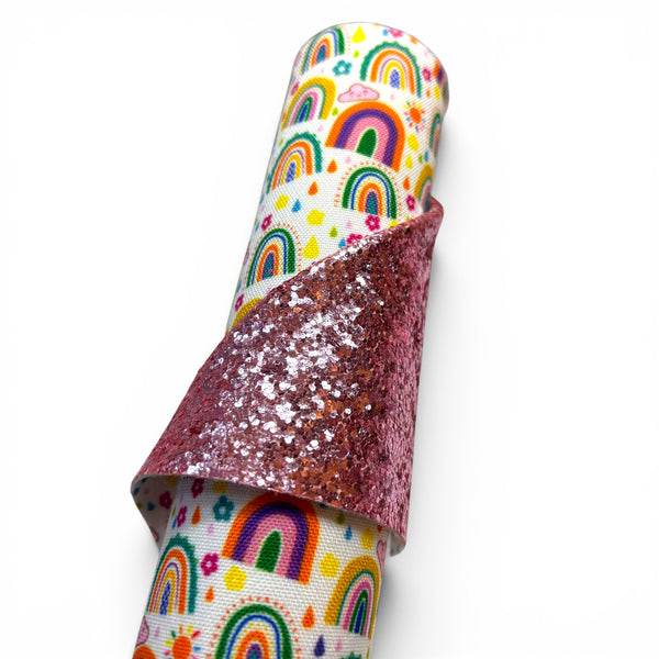 Roll 8x20 Rainbows Vintage Double Sided