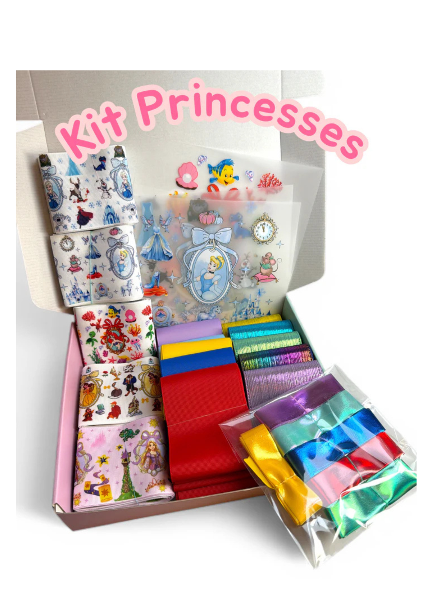 Princesses Kit Collection 35 yards Ribbon and more