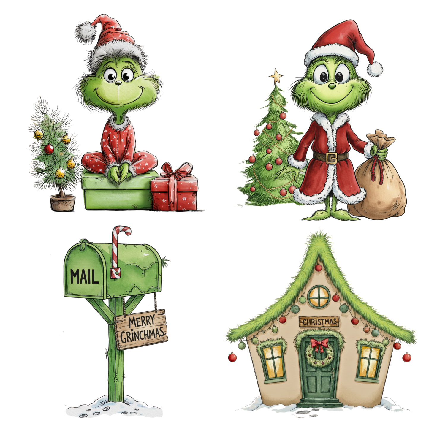 Transfer #166 Grinch Mail