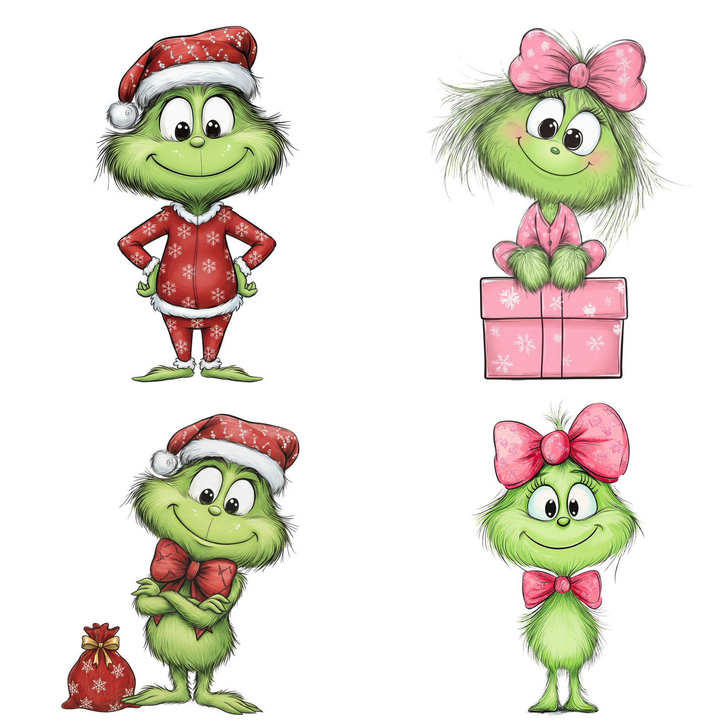 Transfer #165 Cutie Grinch boy girl