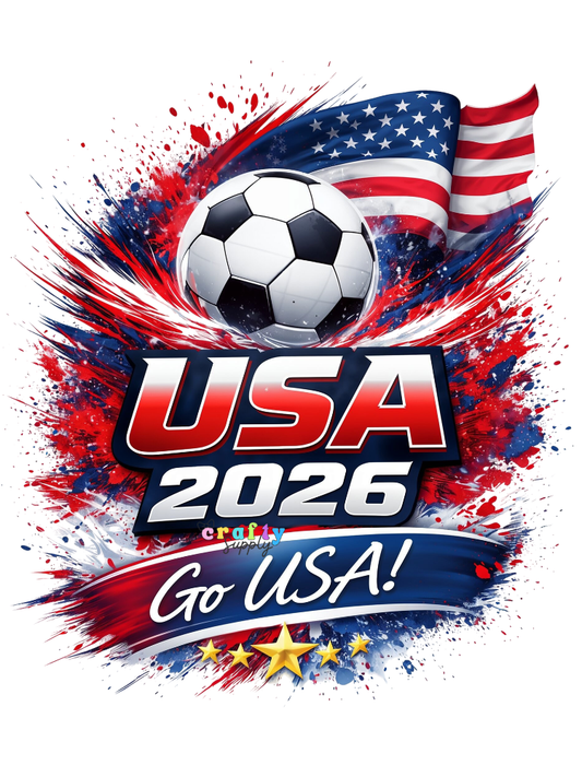 DTF Transfer #392 USA World Cup 2026