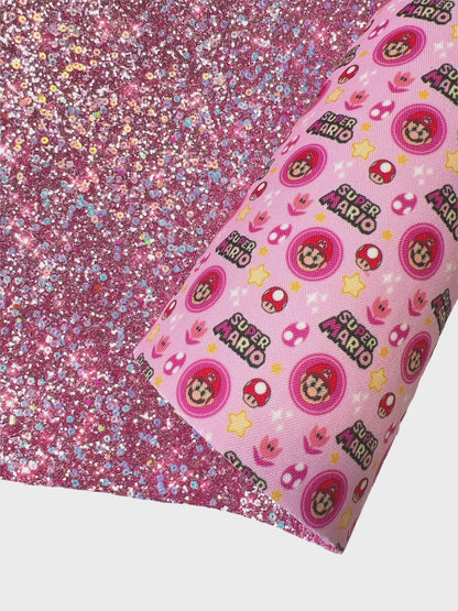 Pink Mario Two  Sided