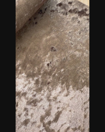 Velvet Fabric Brown