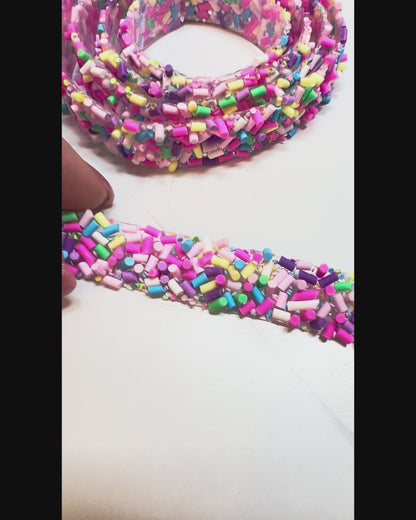 Sprinkles Strip 1 yard 1cm wide