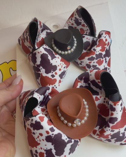 Set of 2 Mini Boutiques Country Cow