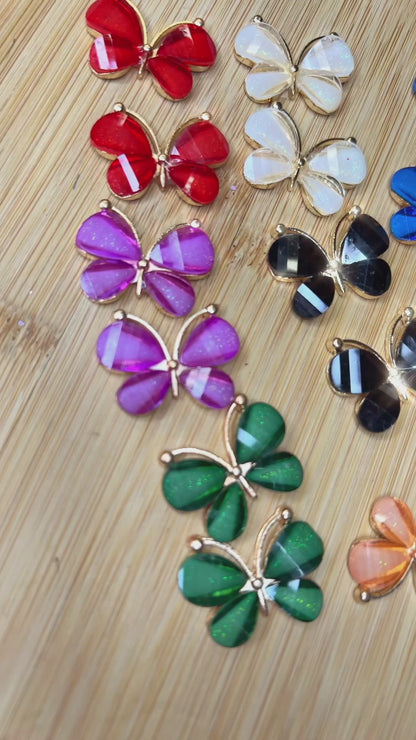 Crystal Butterflies 16pcs