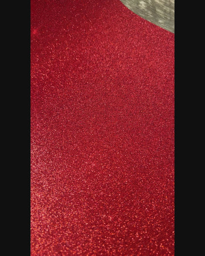 Pure Red Mini Glitter