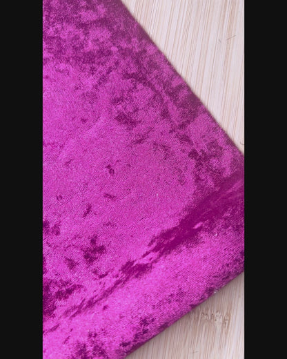 Velvet Fabric Burgundy