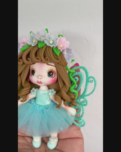 4inch Hand Crafted Clay Doll