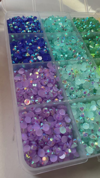 Multicolor Rhinestones Case