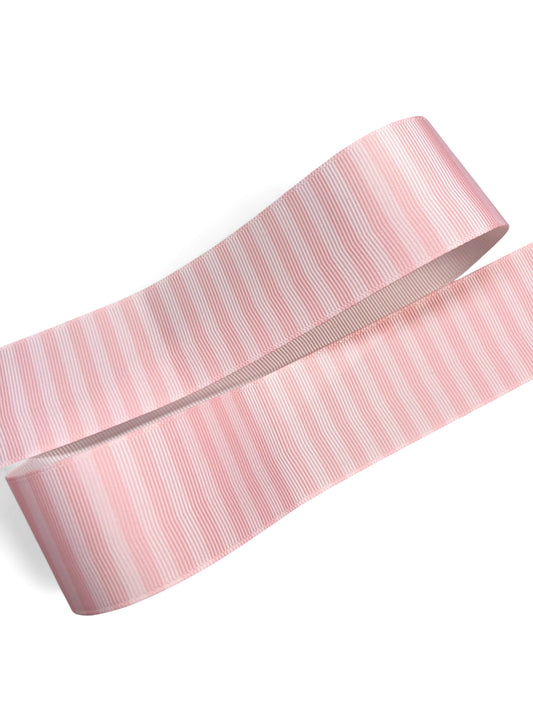 Cinta de líneas rosa pastel de 3,8 cm