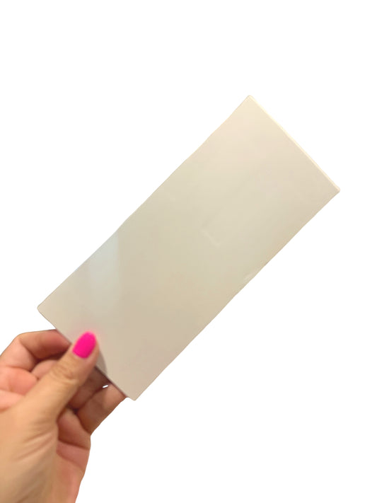 100 piezas de cartón para diadema rectangular