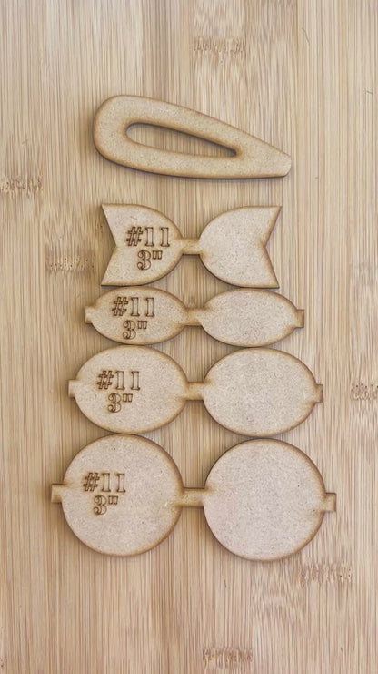 Plantilla n.º 11 MDF SnapClip