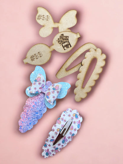 Plantilla MDF #33 Clip Mariposa